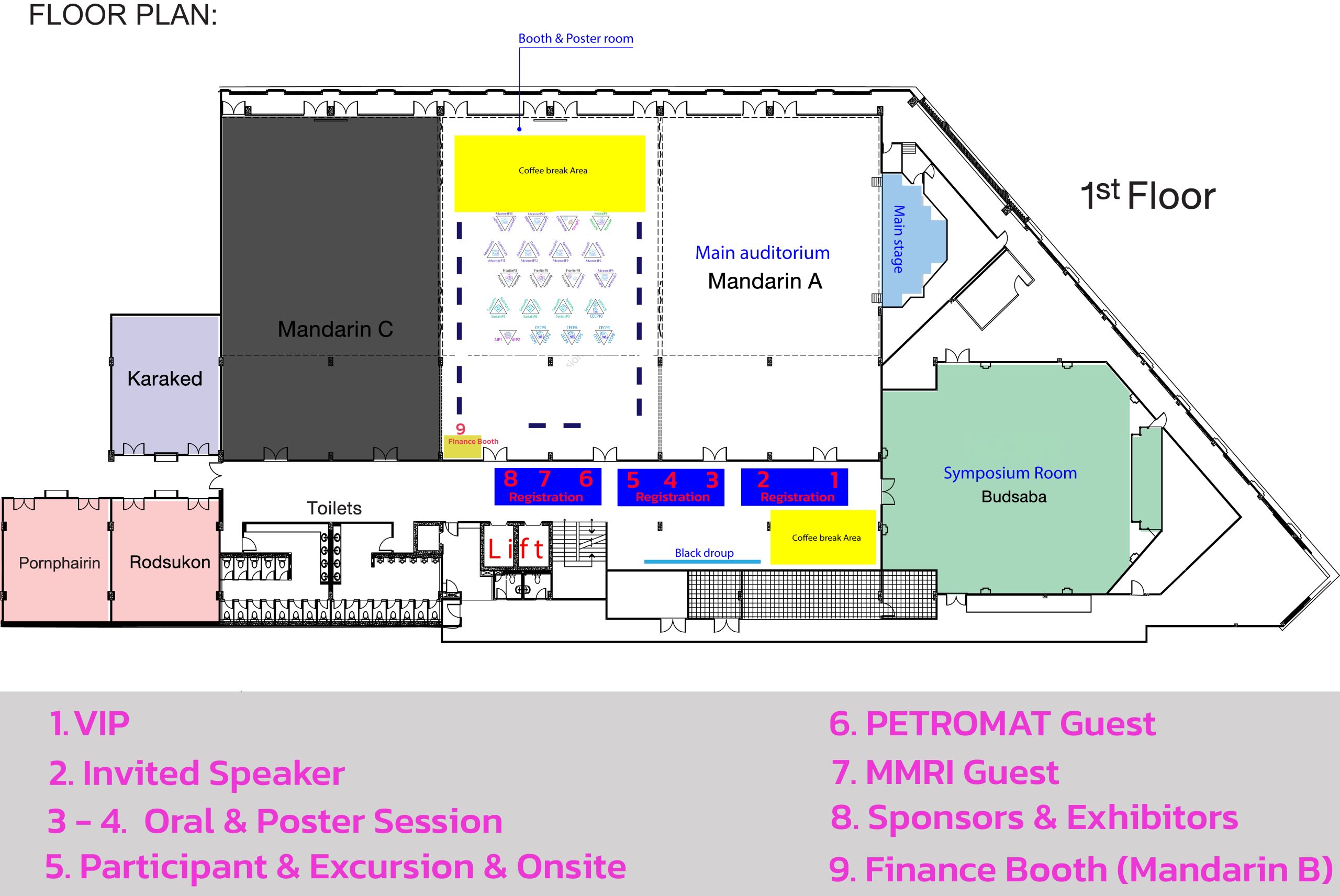 Conference Floor Plan