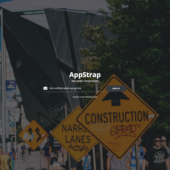 index-coming-soon-newsletter page thumbnail